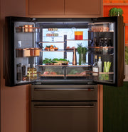 Café 28.7 Cu. Ft. 4-Door Smart French Door Refrigerator – Stainless Steel, AutoFill Pitcher, Convertible Drawer with 1-Year Warranty