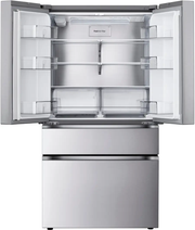 LG 29.6 cu. ft. Standard-Depth MAX 4-Door French Door Smart Refrigerator with Full-Convert Drawer – Stainless Steel | Fully Functional | 1-Year Warranty (LF30S8210S)