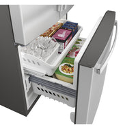 GE 24.7 Cu. Ft. French Door Refrigerator – Stainless Steel, Internal Water Dispenser with 1 Year Warranty