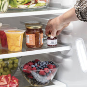 GE 25.1 Cu. Ft. Side-by-Side Refrigerator – Stainless Steel with External Ice & Water Dispenser with 1-Year Warranty