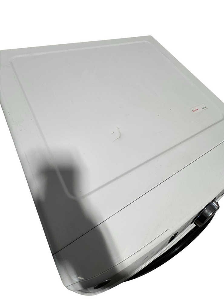 GE 7.8 Cu. Ft. High-Efficiency Gas Dryer with Sensor Dry & 10 Cycles – with 1-Year Warranty – White (Model: GFD55GSSNWW)