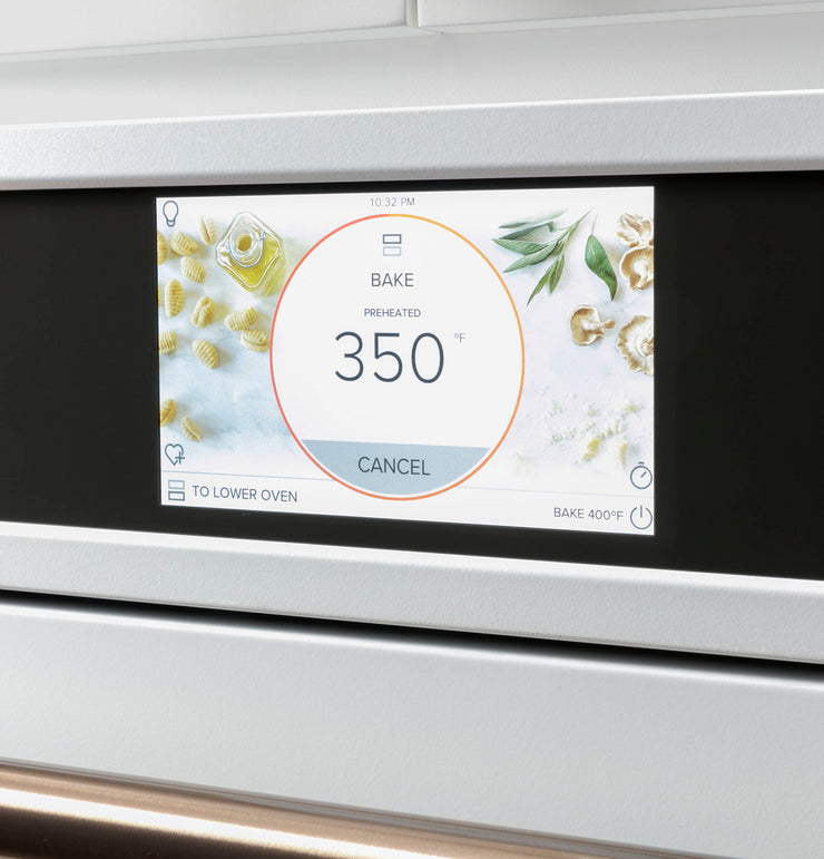 Café 30″ Built-In Double Electric Convection Wall Oven – Stainless Steel – Customizable Hardware  | Fully Functional | 1-Year Warranty (Model CTD70DP2NS1)