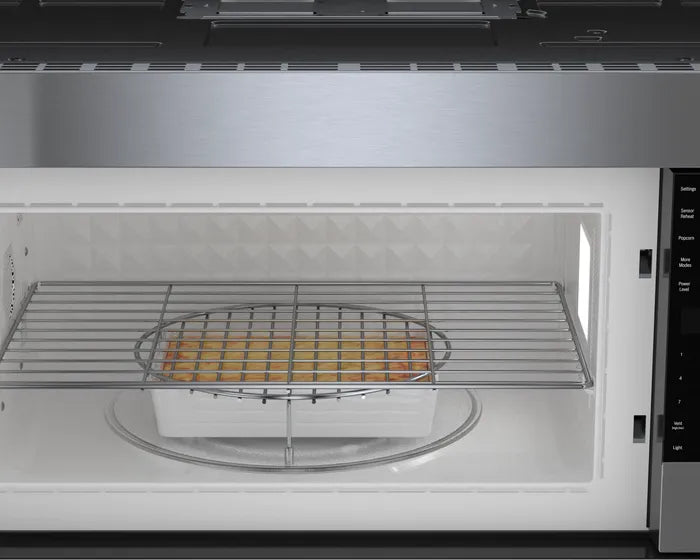 Bosch 800 Series 1.8 Cu. Ft. Convection Over-the-Range Microwave with Sensor Cooking – Stainless Steel – | Fully Functional | 1-Year Warranty (Model HMV8053U)