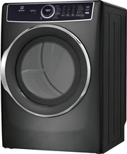Electrolux 8.0 Cu. Ft. Stackable Electric Dryer with Steam & LuxCare Dry System – with 1-Year Warranty – Titanium (Model: ELFE7537AT)