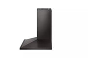 LG 30″ Convertible Wall-Mount Range Hood – PrintProof Black Stainless Steel – with 1-Year Warranty (Model: HCED3015D)