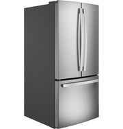GE 24.7 Cu. Ft. French Door Refrigerator – Stainless Steel, Internal Water Dispenser with 1 Year Warranty