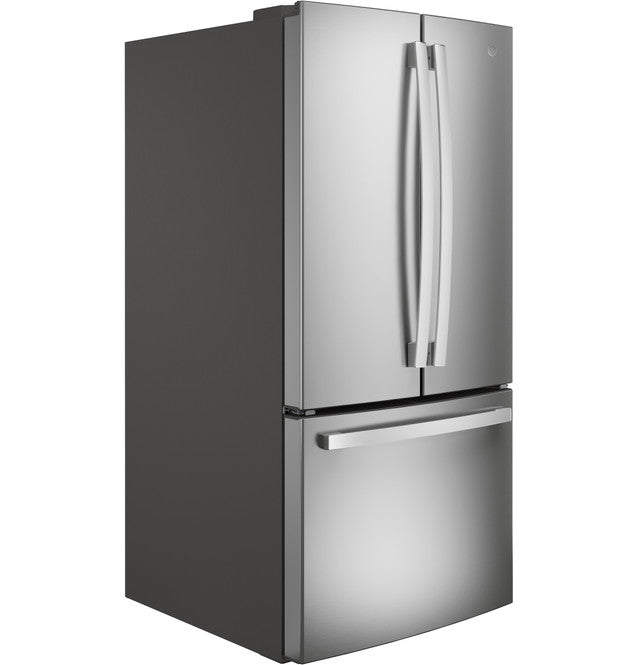 GE 24.7 Cu. Ft. French Door Refrigerator – Stainless Steel, Internal Water Dispenser with 1 Year Warranty