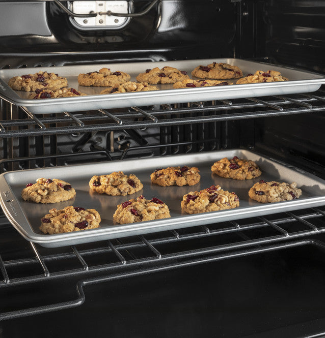 GE 30″ Built-In Double Electric Wall Oven – Stainless Steel  | Fully Functional | 1-Year Warranty (Model JTD3000SNSS)