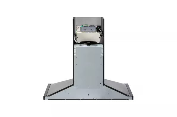 LG 30″ Convertible Wall-Mount Range Hood – PrintProof Black Stainless Steel – with 1-Year Warranty (Model: HCED3015D)