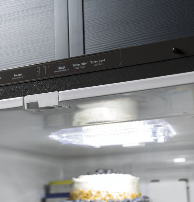 GE 24.7 Cu. Ft. French Door Refrigerator – Stainless Steel, Internal Water Dispenser with 1 Year Warranty