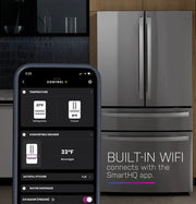 GE Profile 28 Cu. Ft. 4-Door Smart French Door Refrigerator – Convertible Zone, Stainless Steel with 1-Year Warranty