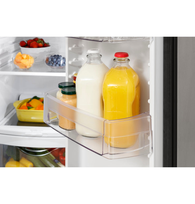 GE 25.3 Cu. Ft. Side-by-Side Stainless Steel Refrigerator with External Ice & Water Dispenser – Spacious, Stylish & Convenient with 1-Year Warranty