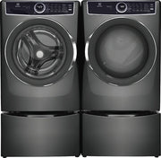 Electrolux 8.0 Cu. Ft. Stackable Electric Dryer with Steam & LuxCare Dry System – with 1-Year Warranty – Titanium (Model: ELFE7537AT)