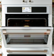 Café 30″ Built-In Double Electric Convection Wall Oven – Stainless Steel – Customizable Hardware  | Fully Functional | 1-Year Warranty (Model CTD70DP2NS1)