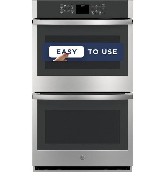 GE 30″ Built-In Double Electric Wall Oven – Stainless Steel  | Fully Functional | 1-Year Warranty (Model JTD3000SNSS)