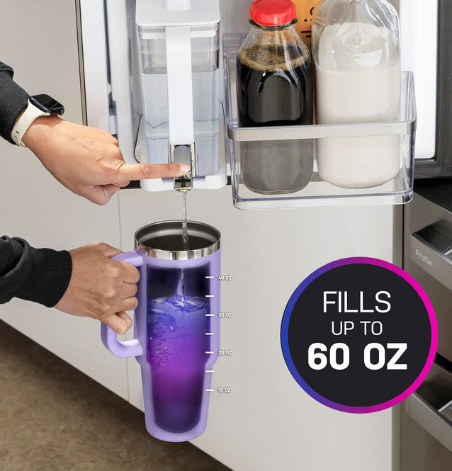 GE Profile™ 28.7 Cu. Ft. Smart 4-Door French Door Refrigerator – AutoFill Pitcher, ENERGY STAR® with 1-Year Warranty