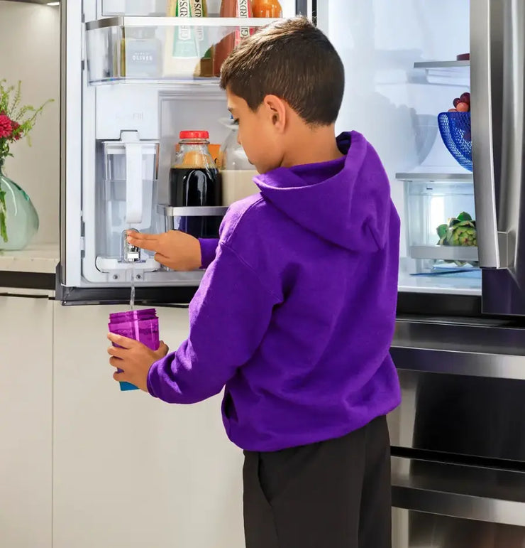 GE Profile 28 Cu. Ft. 4-Door Smart French Door Refrigerator – Convertible Zone, Stainless Steel with 1-Year Warranty