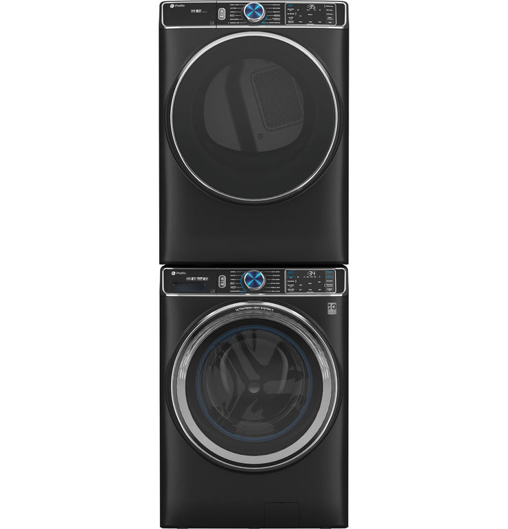 GE Profile 5.3 cu. ft Smart Front Load Steam Washer w/ UltraFresh Vent, Microban, SmartDispense 1-Year Warranty – Carbon Graphite (Model: PFW950SPTDS)