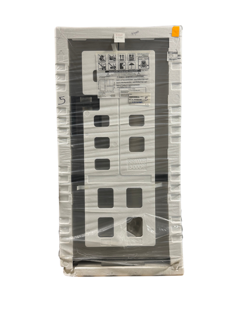 Samsung 26 cu. ft. Counter-Depth French Door Smart Refrigerator with Dual Ice – Stainless Steel – | Fully Functional | 1-Year Warranty (RF27CG5400SR/AA)