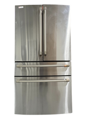 Café 28.7 Cu. Ft. 4-Door Smart French Door Refrigerator – Stainless Steel, AutoFill Pitcher, Convertible Drawer with 1-Year Warranty