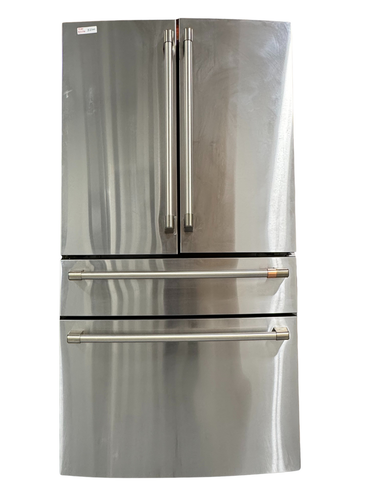 Café 28.7 Cu. Ft. 4-Door Smart French Door Refrigerator – Stainless Steel, AutoFill Pitcher, Convertible Drawer with 1-Year Warranty