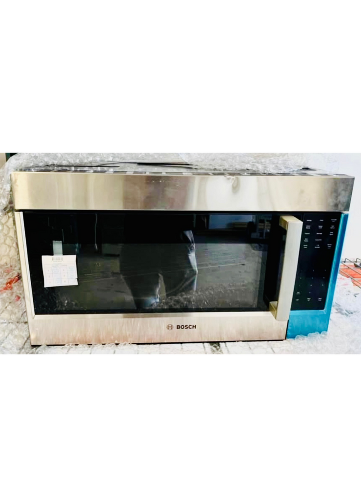 Bosch 800 Series 1.8 Cu. Ft. Convection Over-the-Range Microwave with Sensor Cooking – Stainless Steel – | Fully Functional | 1-Year Warranty (Model HMV8053U)
