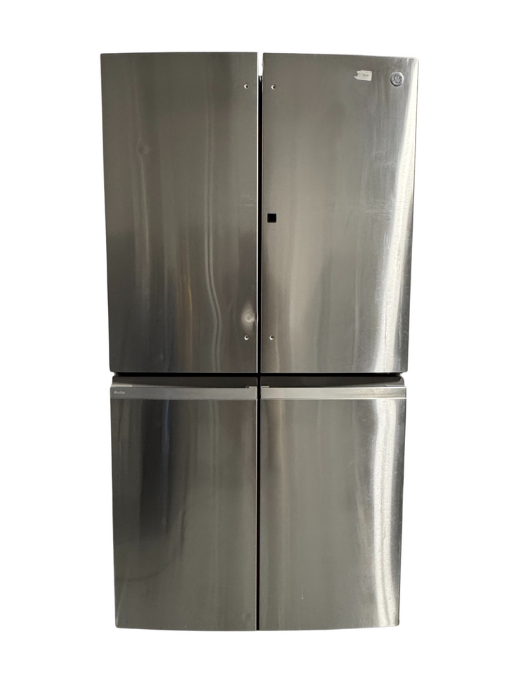 GE Profile 28 Cu. Ft. 4-Door Smart French Door Refrigerator – Convertible Zone, Stainless Steel with 1-Year Warranty