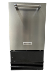 KitchenAid 18″ 29-Lb. Built-In Stainless Steel Ice Maker – High-Capacity Performance | 1-Year Warranty (Model KUID508HPS)