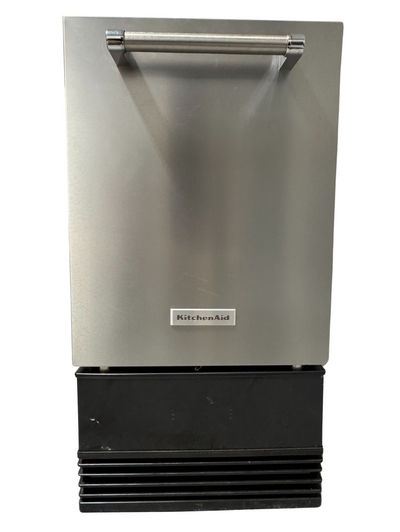 KitchenAid 18″ 29-Lb. Built-In Stainless Steel Ice Maker – High-Capacity Performance | 1-Year Warranty (Model KUID508HPS)