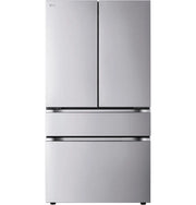 LG 29.6 cu. ft. Standard-Depth MAX 4-Door French Door Smart Refrigerator with Full-Convert Drawer – Stainless Steel | Fully Functional | 1-Year Warranty (LF30S8210S)