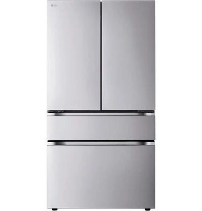 LG 29.6 cu. ft. Standard-Depth MAX 4-Door French Door Smart Refrigerator with Full-Convert Drawer – Stainless Steel | Fully Functional | 1-Year Warranty (LF30S8210S)