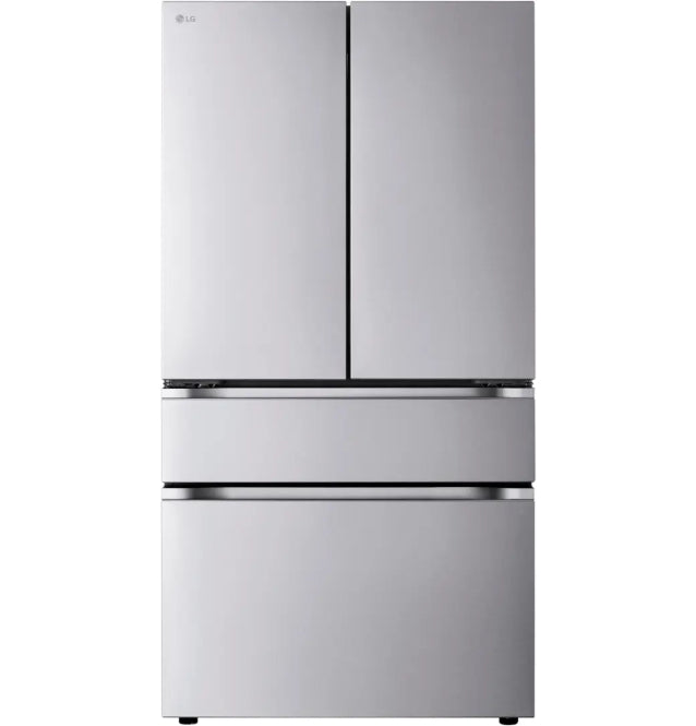 LG 29.6 cu. ft. Standard-Depth MAX 4-Door French Door Smart Refrigerator with Full-Convert Drawer – Stainless Steel | Fully Functional | 1-Year Warranty (LF30S8210S)