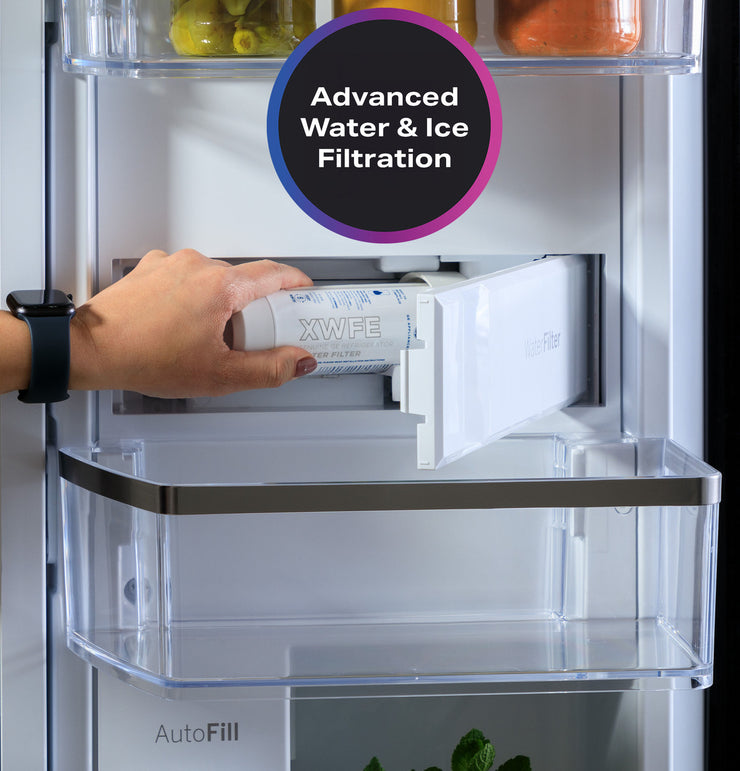 GE Profile™ 28.7 Cu. Ft. Smart 4-Door French Door Refrigerator – AutoFill Pitcher, ENERGY STAR® with 1-Year Warranty