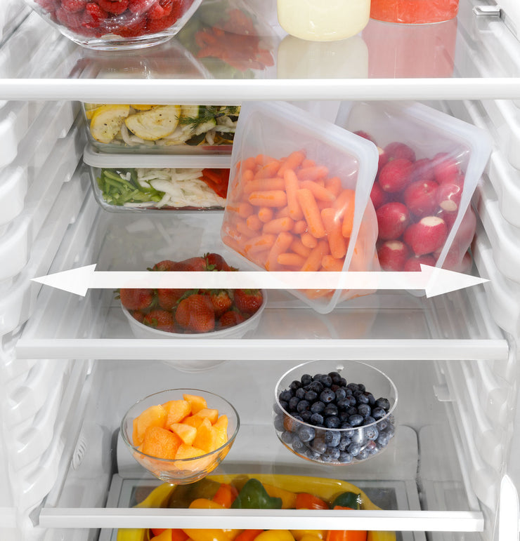 GE 25.3 Cu. Ft. Side-by-Side Stainless Steel Refrigerator with External Ice & Water Dispenser – Spacious, Stylish & Convenient with 1-Year Warranty