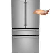 Café 28.7 Cu. Ft. 4-Door Smart French Door Refrigerator – Stainless Steel, AutoFill Pitcher, Convertible Drawer with 1-Year Warranty
