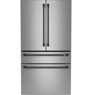 Café 28.7 Cu. Ft. 4-Door Smart French Door Refrigerator – Stainless Steel, AutoFill Pitcher, Convertible Drawer with 1-Year Warranty