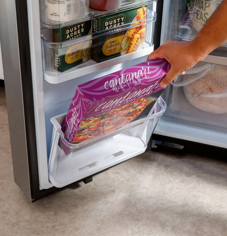 GE Profile 28 Cu. Ft. 4-Door Smart French Door Refrigerator – Convertible Zone, Stainless Steel with 1-Year Warranty