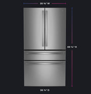 GE Profile™ 28.7 Cu. Ft. Smart 4-Door French Door Refrigerator – AutoFill Pitcher, ENERGY STAR® with 1-Year Warranty