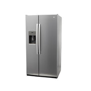 GE 25.3 Cu. Ft. Side-by-Side Stainless Steel Refrigerator with External Ice & Water Dispenser – Spacious, Stylish & Convenient with 1-Year Warranty