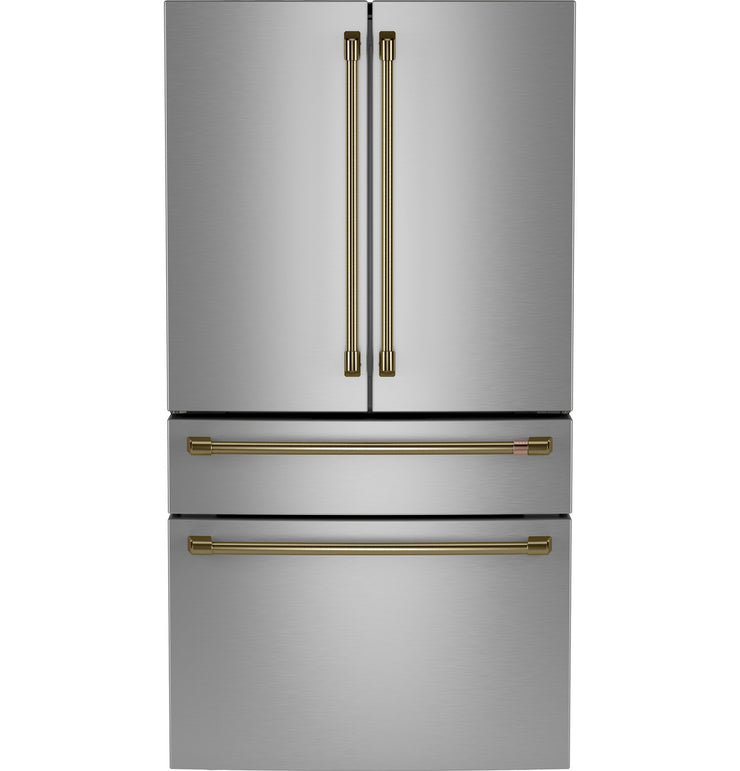Café 28.7 Cu. Ft. 4-Door Smart French Door Refrigerator – Stainless Steel, AutoFill Pitcher, Convertible Drawer with 1-Year Warranty