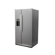 GE 25.3 Cu. Ft. Side-by-Side Stainless Steel Refrigerator with External Ice & Water Dispenser – Spacious, Stylish & Convenient with 1-Year Warranty