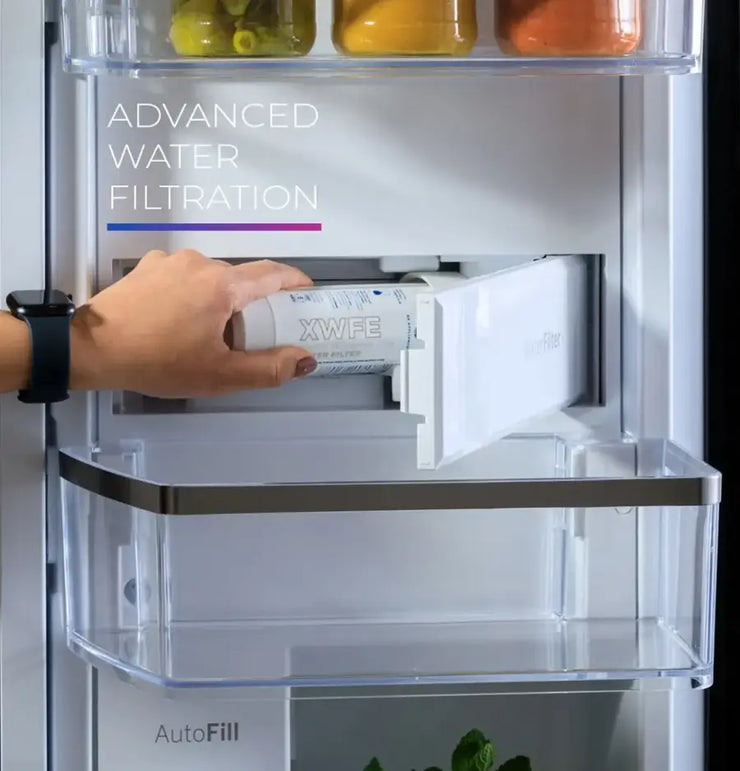 GE Profile 28 Cu. Ft. 4-Door Smart French Door Refrigerator – Convertible Zone, Stainless Steel with 1-Year Warranty