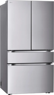 LG 29.6 cu. ft. Standard-Depth MAX 4-Door French Door Smart Refrigerator with Full-Convert Drawer – Stainless Steel | Fully Functional | 1-Year Warranty (LF30S8210S)
