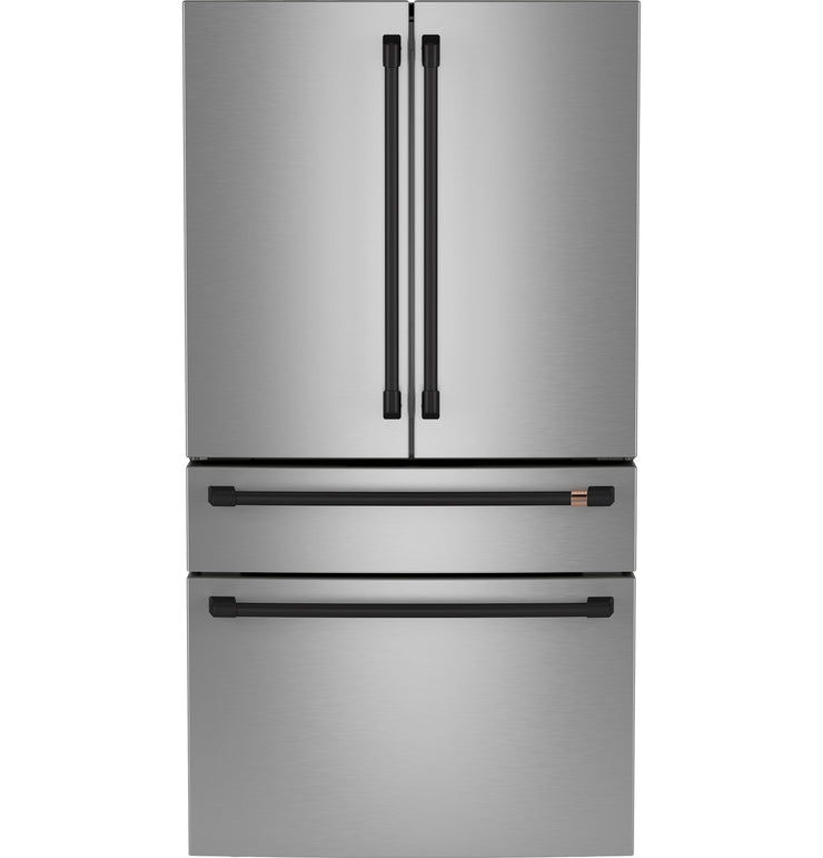 Café 28.7 Cu. Ft. 4-Door Smart French Door Refrigerator – Stainless Steel, AutoFill Pitcher, Convertible Drawer with 1-Year Warranty
