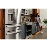 GE Profile 27.9 Cu. Ft. 4-Door French Door Smart Refrigerator with Hands-Free AutoFill - Stainless Steel with 1-Year Warranty