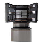 Café 28.7 Cu. Ft. 4-Door Smart French Door Refrigerator – Stainless Steel, AutoFill Pitcher, Convertible Drawer with 1-Year Warranty