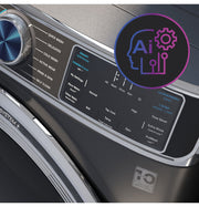 GE Profile 5.3 cu. ft Smart Front Load Steam Washer w/ UltraFresh Vent, Microban, SmartDispense 1-Year Warranty – Carbon Graphite (Model: PFW950SPTDS)