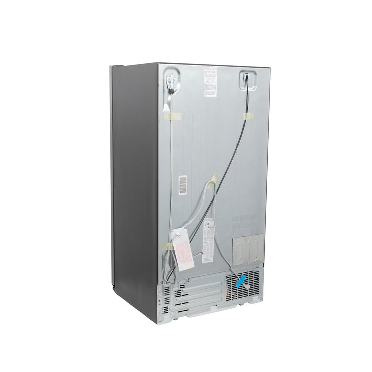 GE 25.3 Cu. Ft. Side-by-Side Stainless Steel Refrigerator with External Ice & Water Dispenser – Spacious, Stylish & Convenient with 1-Year Warranty