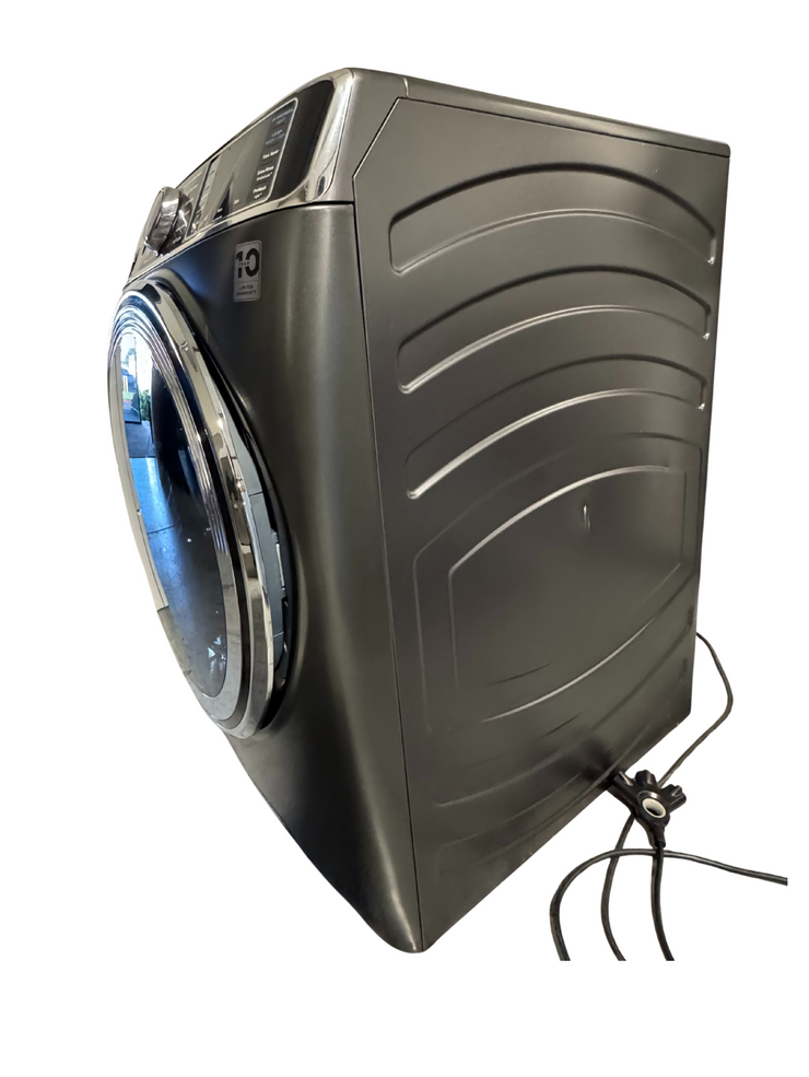 GE Profile 5.3 cu. ft Smart Front Load Steam Washer w/ UltraFresh Vent, Microban, SmartDispense 1-Year Warranty – Carbon Graphite (Model: PFW950SPTDS)