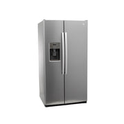 GE 25.3 Cu. Ft. Side-by-Side Stainless Steel Refrigerator with External Ice & Water Dispenser – Spacious, Stylish & Convenient with 1-Year Warranty